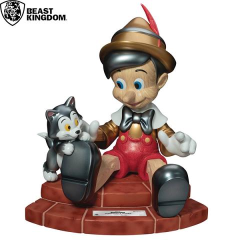 Beast Kingdom Disney Pinocchio Wooden Version with Figaro Master Craft MC-025SP Statue