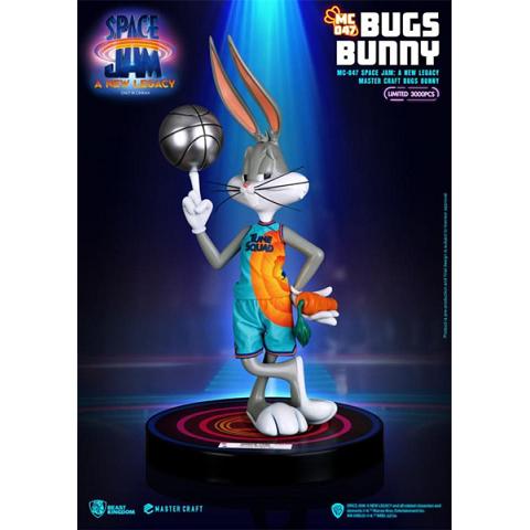 Beast Kingdom Looney Tunes Space Jam New Legacy Bugs Bunny Master Craft Statue