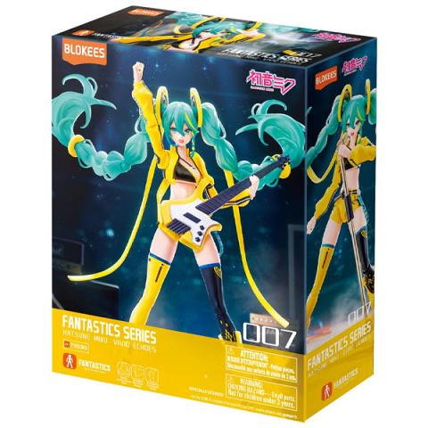 Blokees Vocaloid Fantastics Series Action Edition Hatsune Miku Vivid Echos Model Kit
