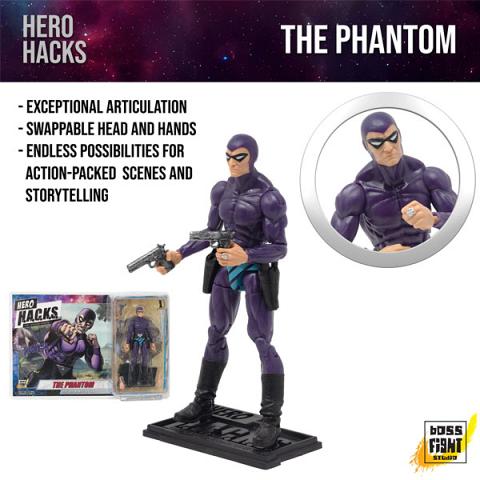 Boss Fight Studio Hero H.A.C.K.S. Phantom Wave 1 1:18 Scale Action Figure