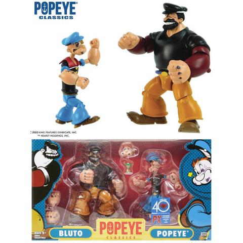 Boss Fight Studio Popeye Classics Popeye vs Bluto Figure 2 Pack