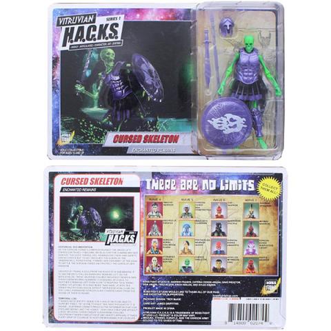 Boss Fight Studio Vitruvian H.A.C.K.S. Cursed Skeleton Enchanted Remains 1:18 Scale Action Figure