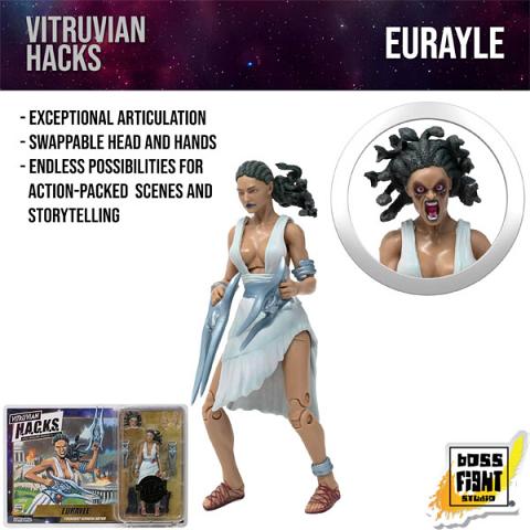 Boss Fight Studio Vitruvian H.A.C.K.S. Eurayle Youngest Gorgon Sister 1:18 Scale Action Figure