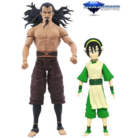Diamond Select Toys Avatar The Last Airbender Wave 3 (Toph and Ozai) Action Figure Set