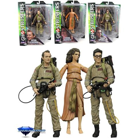 Diamond Select Toys Ghostbusters Select Series 2 Figure Set of 3