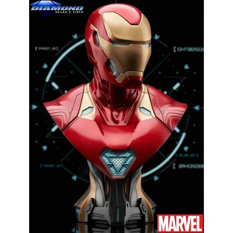 Diamond Select Toys Legends in 3D Marvel Avengers: Infinity War Iron Man Mark 50 Half Scale Bust