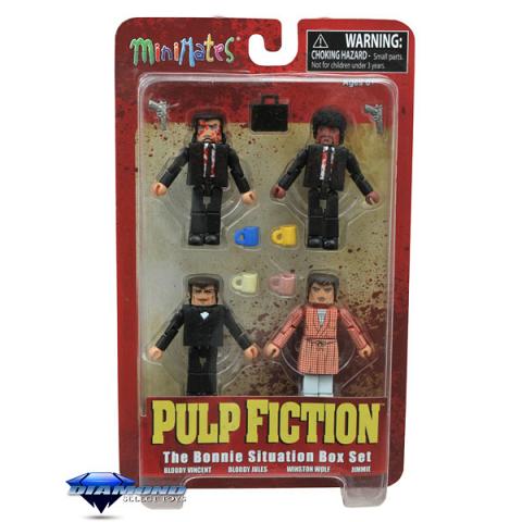 Diamond Select Pulp Fiction Bonnie Situation Minimates Box Set