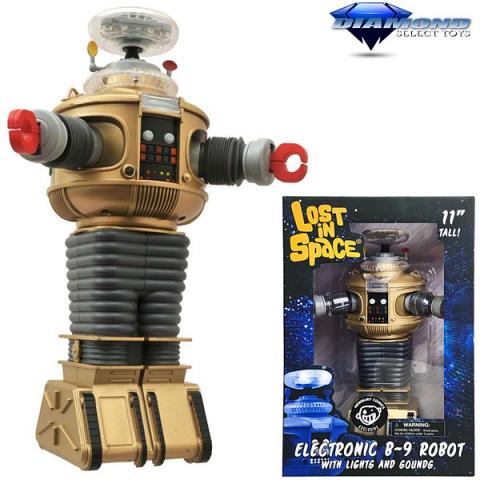 Diamond Select Toys Lost In Space B9 Golden Boy Robot Figure