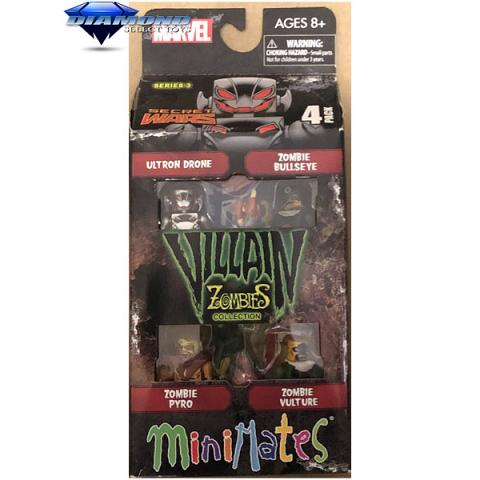 Diamond Select Toys Marvel Minimates Age of Ultron Zombies Set