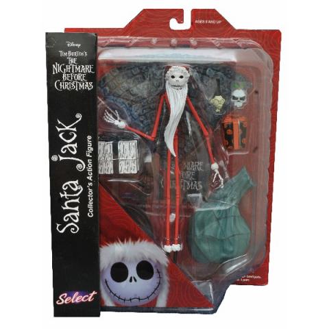 Diamond Select Toys Nightmare Before Christmas Santa Jack Figure
