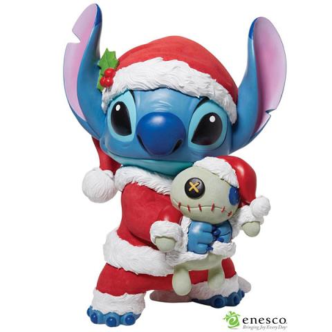 Enesco Disney Showcase Big Fig Santa Stitch Statue