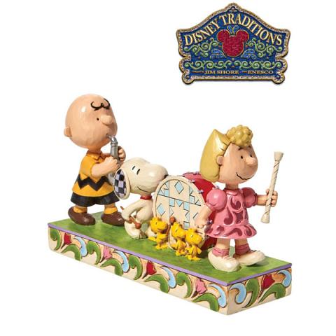 Peanuts by Jim Shore Peanuts A Playful Parade Statue