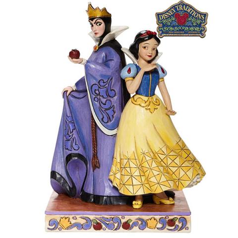 Disney Traditions Snow White and Evil Queen Evil and Innocence Statue