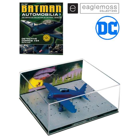 Eaglemoss Batman Issue #59 Automobilia Batplane 1:43 Scale Replica