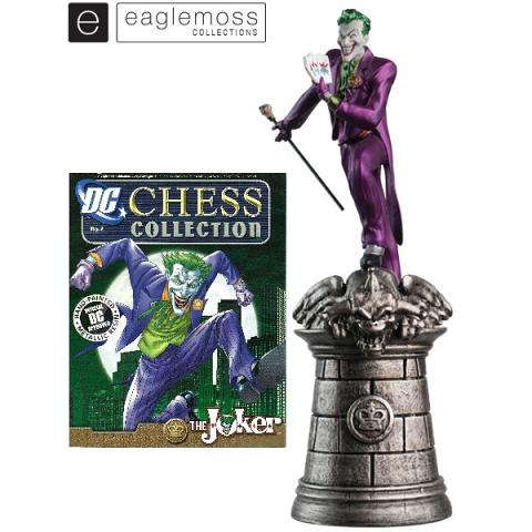 Eaglemoss DC Superhero Chess Collection #2 Joker Black King Figurine