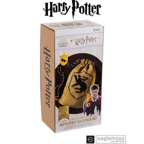 Eaglemoss Harry Potter Hufflepuff Reversible Backpack Knit Kit