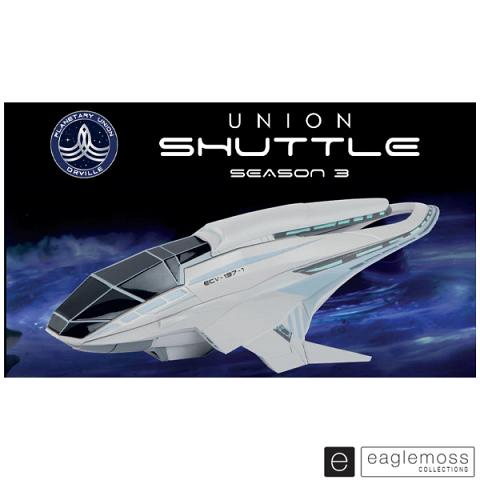 Eaglemoss The Orville Season 3 Union Shuttle Ship Replica