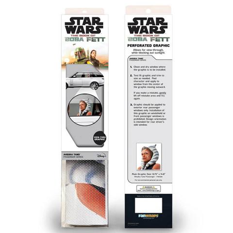 Fanwraps Star Wars Ahsoka Tano Passenger Window Decal
