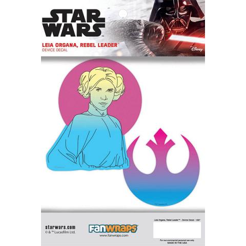 Fanwraps Star Wars Leia Organa Rebel Leader Prism Decal Set