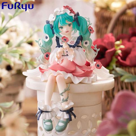 FuRyu Vocaloid Hatsune Miku Flower Fairy Anemone Noodle Stopper Figure