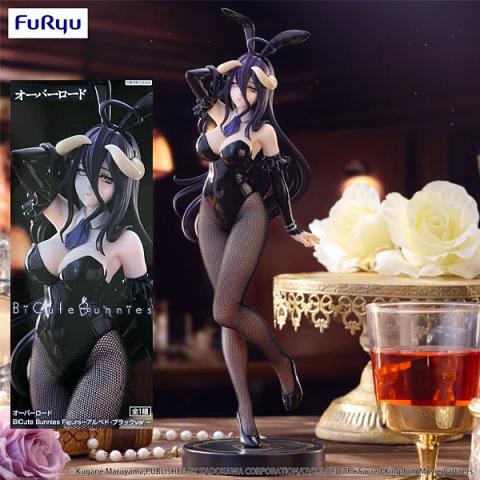 FuRyu Overlord Albedo Black Color Bicute Bunnies Figure