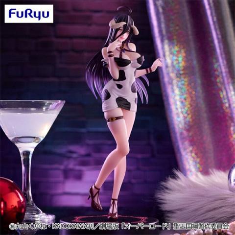 FuRyu Overlord Trio-Try-iT Albedo Mini Dress Cow Pattern Figure