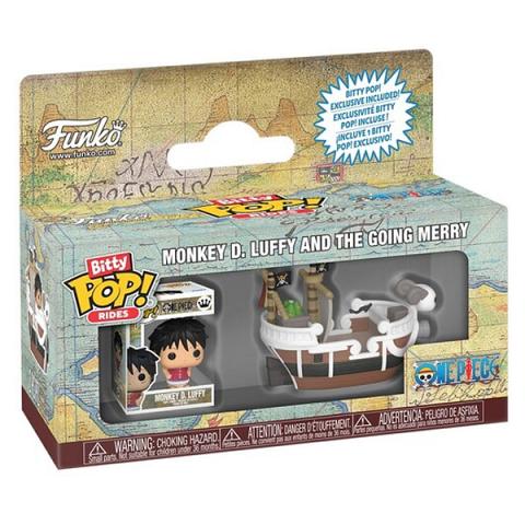 Funko Bitty Pop! Rides One Piece Monkey D. Luffy and the Going Merry Figure