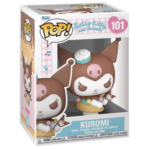 Funko POP #101 Sanrio Hello Kitty and Friends Kuromi with Ice Cream Figure