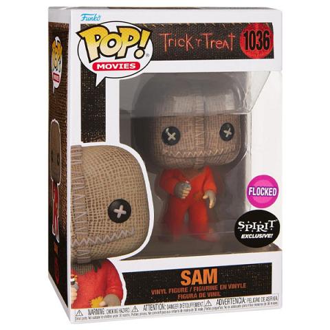 Funko POP #1036 Trick R Treat Sam with Razor Flocked Exclusive Figure