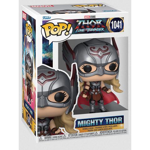 Funko POP #1041 Marvel Thor Love and Thunder Mighty Thor Figure
