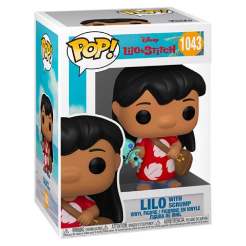 Funko POP #1043 Disney Lilo and Stitch Lilo with Scrump Figure