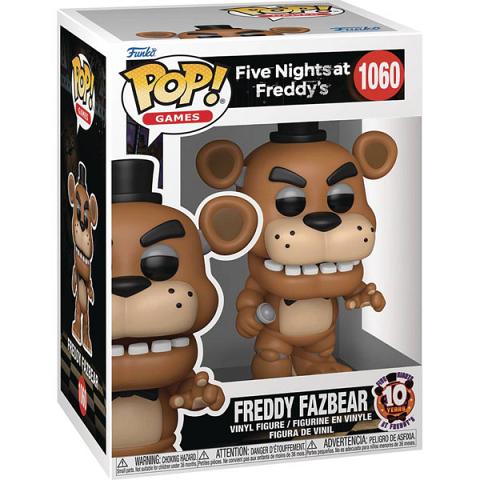 Funko POP #1060 Five Nights at Freddy's 10th Anniversary Freddy Fazbear Figure