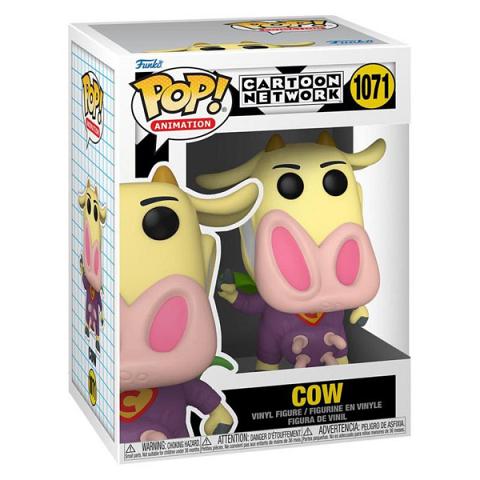 Funko POP #1071 Cow and Chicken Cow Figure