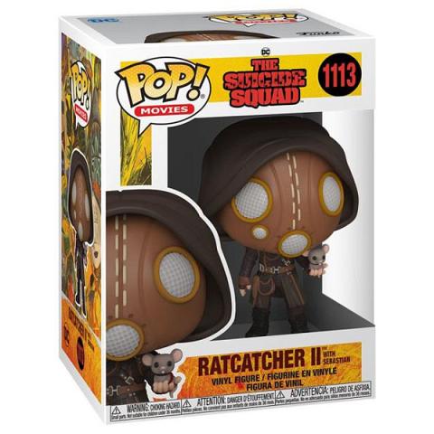 Funko POP #1113 DC The Suicide Squad Ratcatcher II with Sebastian Figure