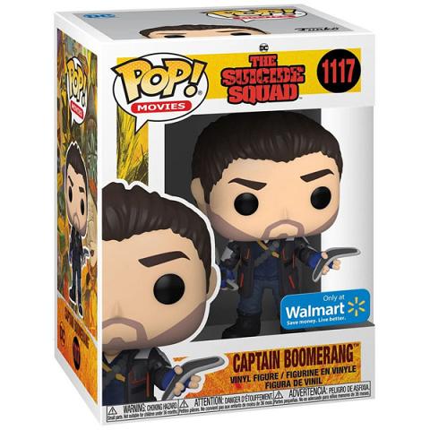 Funko POP #1117 DC The Suicide Squad Captain Boomerang Exclusive Figure