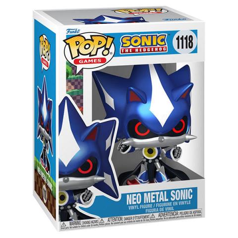 Funko POP #1118 Games Sonic Neo Metal Sonic Figure
