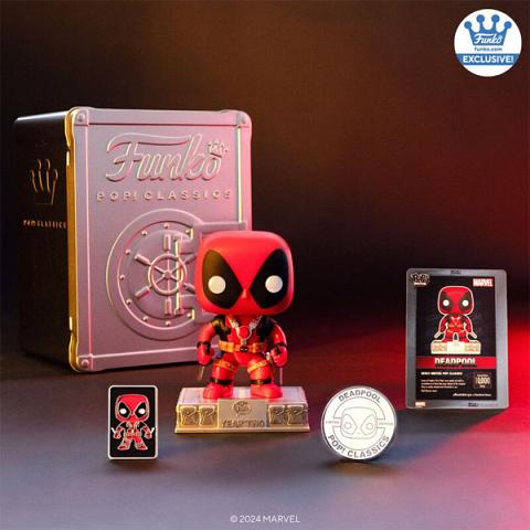 Funko POP Classics Marvel Deadpool Exclusive Tin Set