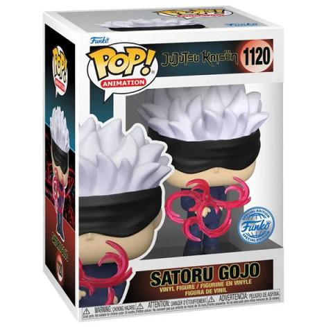 Funko POP #1120 Jujutsu Kaisen Satoru Gojo Red Technique Exclusive Figure
