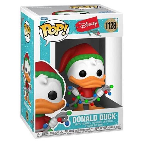 Funko POP #1128 Disney Holiday Donald Duck with Lights Figure