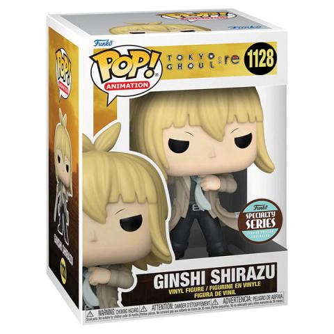 Funko POP #1128 Tokyo Ghoul Ginshi Shirazu Specialty Series Exclusive Figure