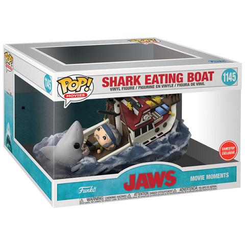 Funko POP #1145 Movie Moments Jaws Shark Eating Boat Figure