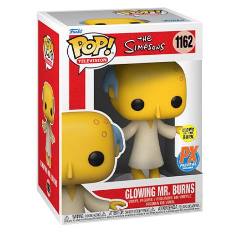 Funko POP #1162 The Simpsons Glowing Mr. Burns Exclusive Figure