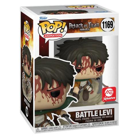 Funko POP #1169 Attack on Titan Battle Levi Exclusive Figure