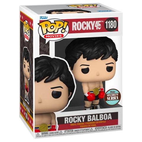 Funko POP #1180 Rocky 45th Anniversary Rocky with Gold Belt Specialty Series Figure