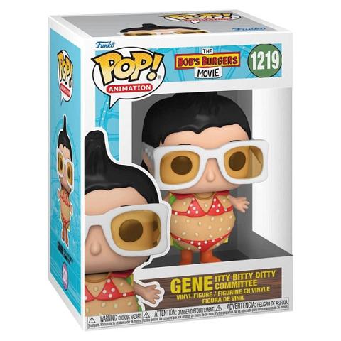 Funko POP #1219 The Bob's Burgers Movie (2022) Gene Belcher Itty Bitty Ditty Committee Figure