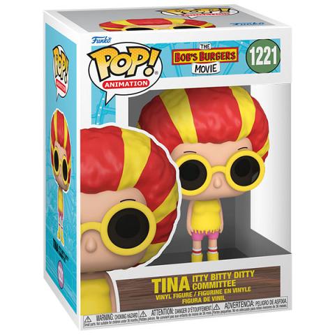 Funko POP #1221 The Bob's Burgers Movie (2022) Tina Belcher Itty Bitty Ditty Committee Figure