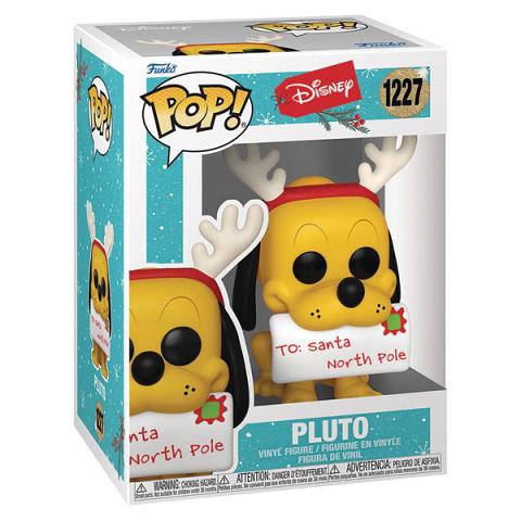 Funko POP #1227 Disney Pluto Holiday Edition Figure