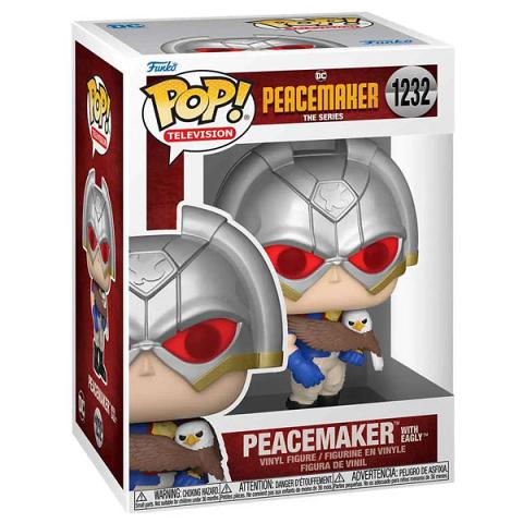 Funko POP #1232 DC Peacemaker with Eagly Figure