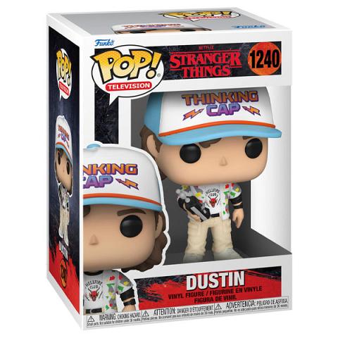 Funko POP #1240 Stranger Things Season 4 Dustin Figure