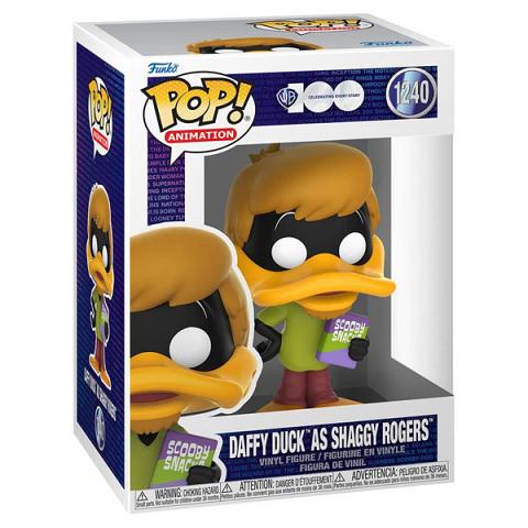 Funko POP #1240 Looney Tunes Scooby-Doo Daffy Duck as Shaggy Rogers Figure